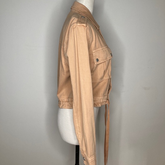 BlankNYC twill utility jacket SM - Picture 10 of 16